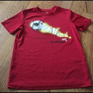 Boys soccer tee